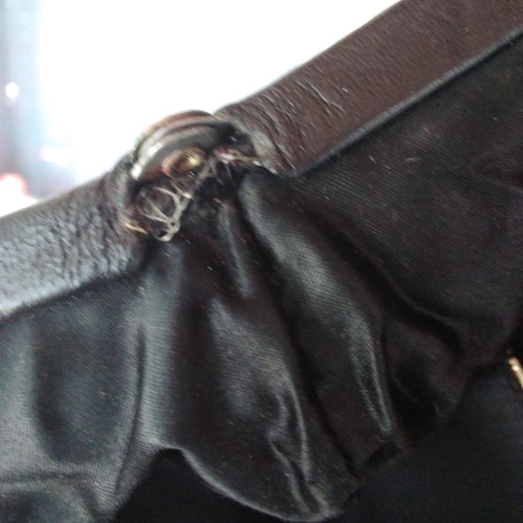 Vintage Ingber Leather and Resin Handbag - Picture 5 of 12